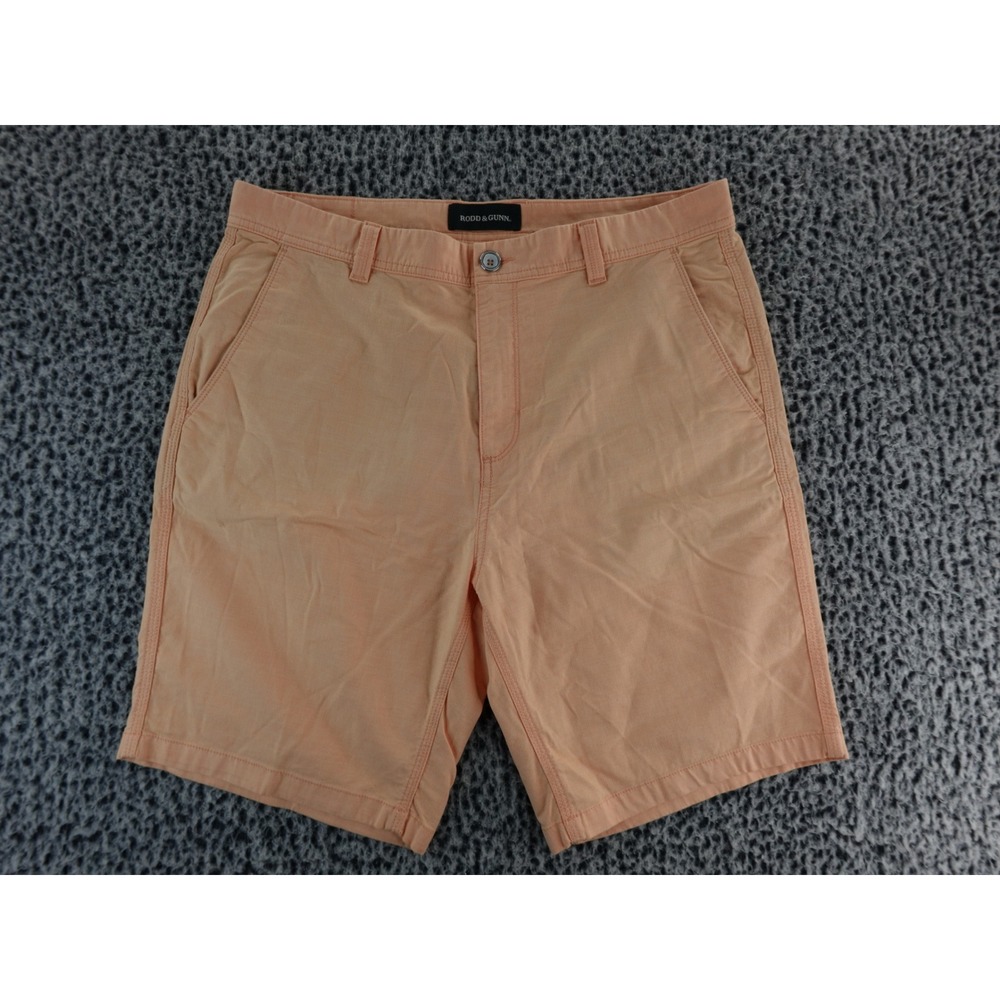 RODD & GUNN Peach Chino Shorts Men's Size 34‎ Casual Cotton Elastane